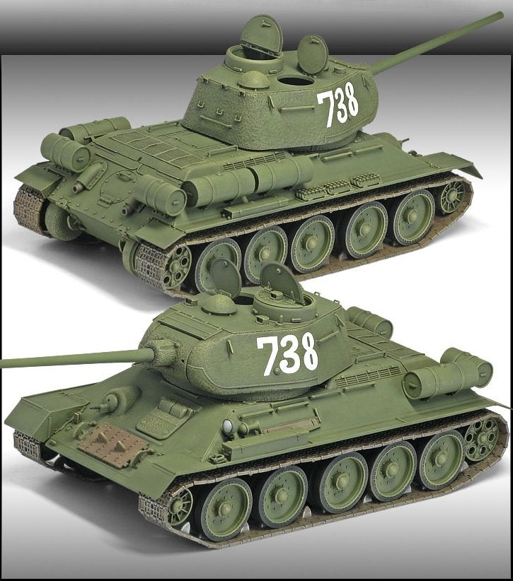 Academy 13290 T-34/85 No.112 Factory Production 1/35 – zdjęcie 3