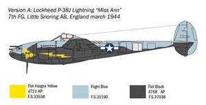 Italeri 1446 P-38J Lightning 1/72 – image 11