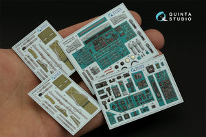 Quinta Studio QD35077 Ka-29 3D-Printed &amp;amp; coloured Interior on decal paper (Trumpeter) 1/35 – zdjęcie 2