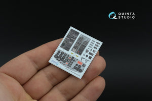 Quinta Studio QDS-35158 UH-1B 3D-Printed &amp;amp; colored Interior on decal paper (Trumpeter) (Small version) 1/35 – image 12