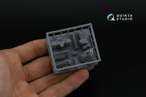 Quinta Studio QD+48490 F-4S Phantom II 3D-Printed &amp;amp; colored Interior on decal paper (Academy) (with 3D-printed resin parts) 1/48 – image 11
