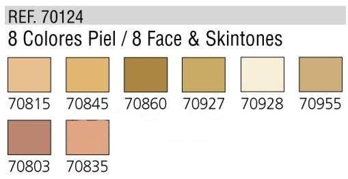Vallejo Face Skin (8 color set) (70124) – image 2