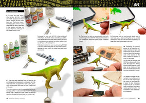 AK Interactive AK518 AK LEARNING 14: PAINTING ANIMAL FIGURES English – zdjęcie 5