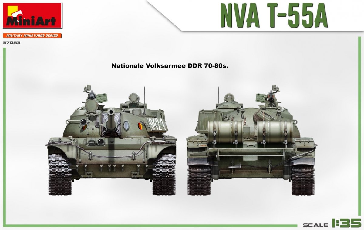 MiniArt 37083 NVA T-55A 1/35 – zdjęcie 10