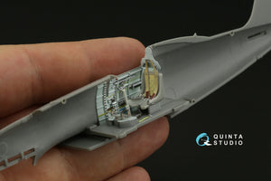 Quinta Studio QD48390 Macchi C.202 Folgore Late 3D-Printed &amp;amp; coloured Interior on decal paper (Hasegawa/Eduard) 1/48 – immagine 10