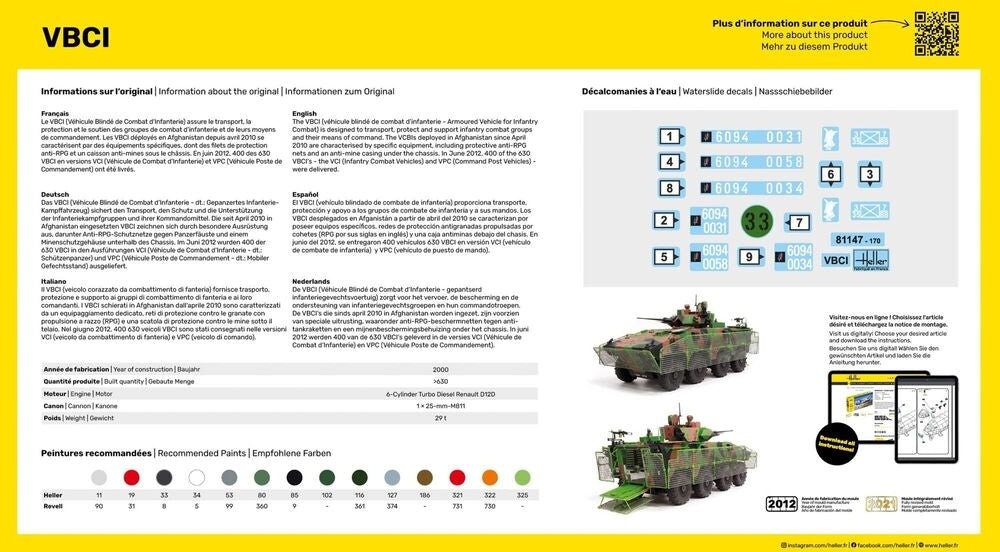 Heller 57147 VBCI - Starter Kit 1/35 – image 4