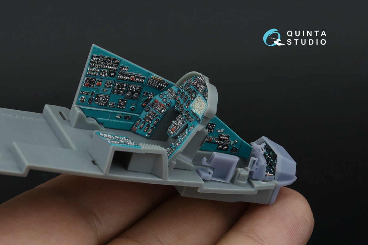Quinta Studio QDS+48516 Mi-24P Hind-F 3D-Printed coloured Interior on decal paper (Trumpeter) (small version) (with 3D-printed resin parts) 1/48 – zdjęcie 8