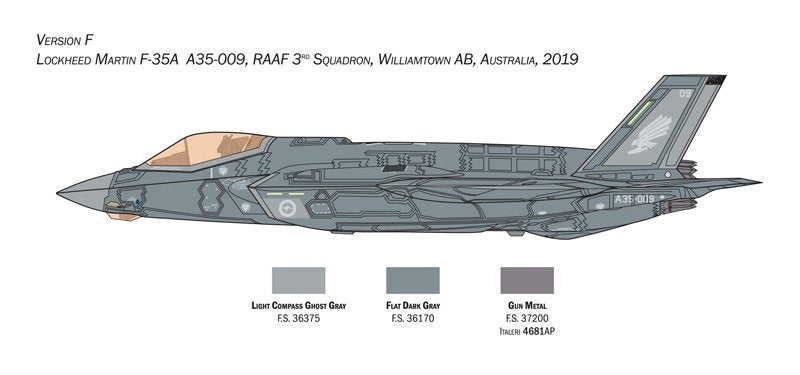 Italeri 1464 F-35A LIGHTNING II CTOL version (Beast Mode) 1/72 – image 9