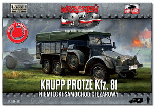 First to Fight PL061 Niemiecki samochód ciężarowy KRUPP PROTZE Kfz. 81. 1/72 – zdjęcie 2