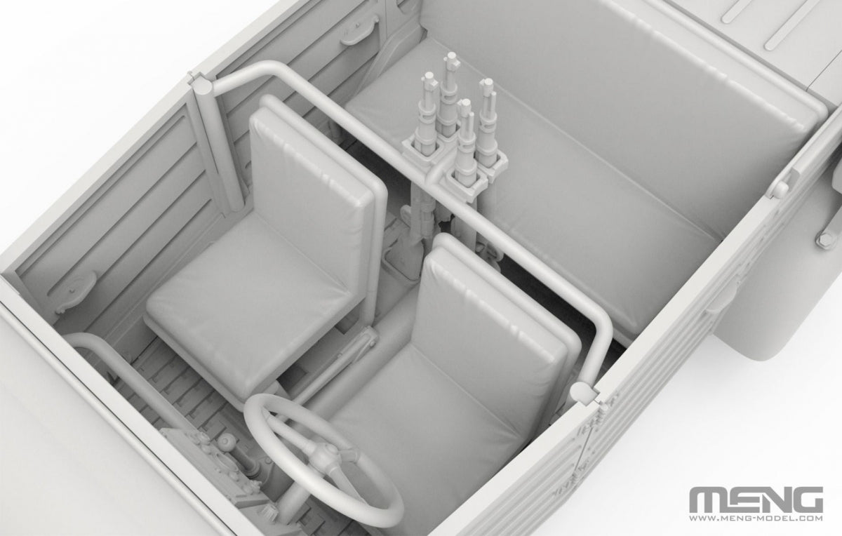Meng Model VS-016 German Pkw.K1 Kubelwagen Type 82 (Eastern Front) 1/35 – zdjęcie 9