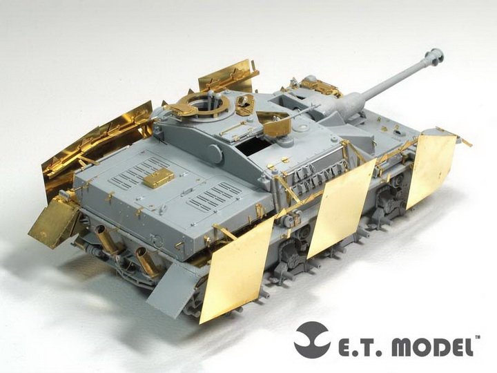 E.T. Model EA35-079 WWII German Schurzen for Stug.IV For DRAGON Smart Kit 1/35 – zdjęcie 2