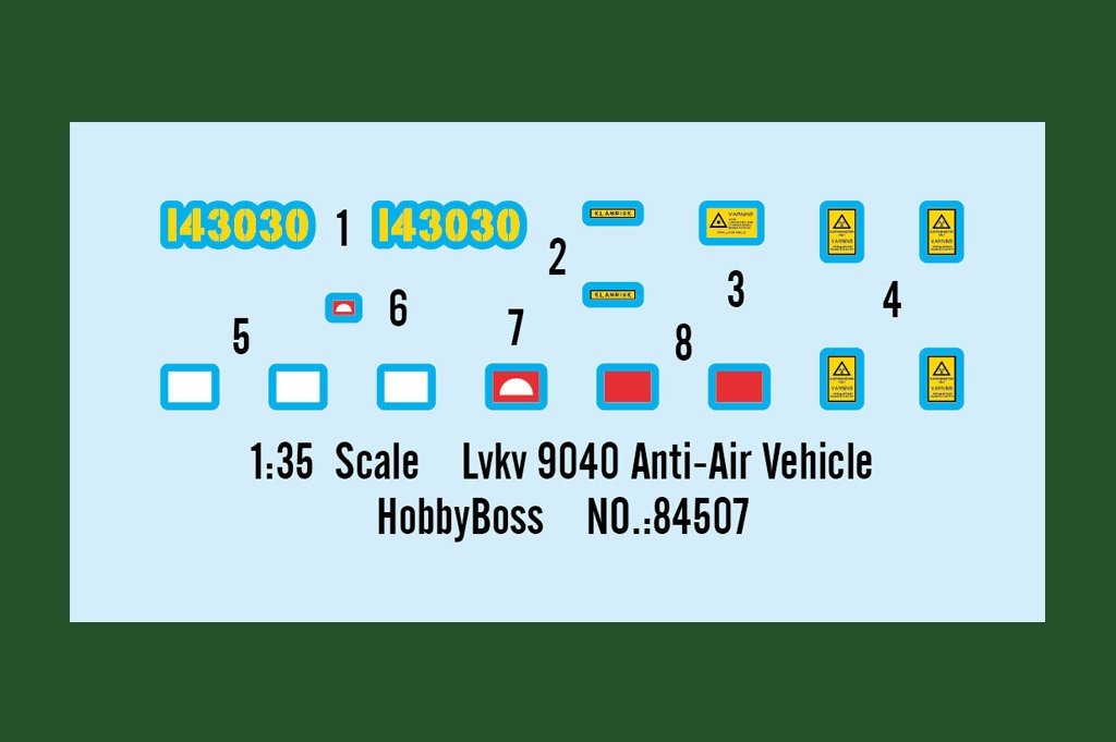 Hobby Boss 84507 Lvkv 9040 Anti-Air Vehicle 1/35 – immagine 3