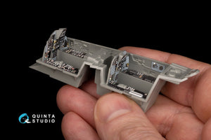 Quinta Studio QD48213 F-15B 3D-Printed &amp;amp; colored Interior on decal paper (GWH) 1/48 – image 3