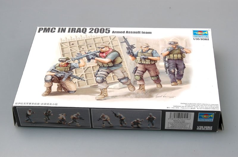 Trumpeter 00419 PMC in Iraq 2005-Armed Assault Team 1/35 – immagine 3
