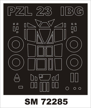 Montex SM72285 PZL P-23 KARAS IBG 1/72