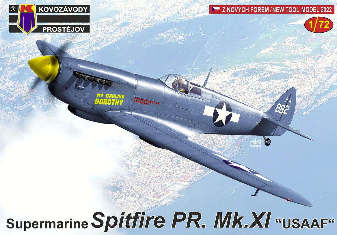 Kovozavody Prostejov KPM0291 Spitfire PR. Mk. XI &amp;quot;USAAF&amp;quot; 1/72