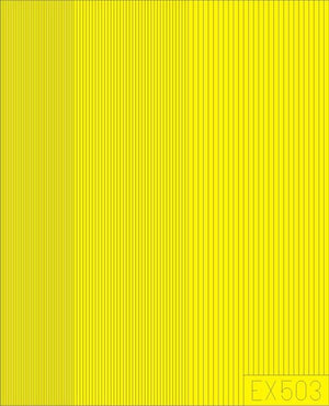 Eduard EX503 Masking stripes 0.5 0.8 1.3mm 1/48
