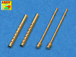 Aber A48 012 Set of 2 barrels for Japanese 7,7 mm Type 97 aircraft machine guns 1/48