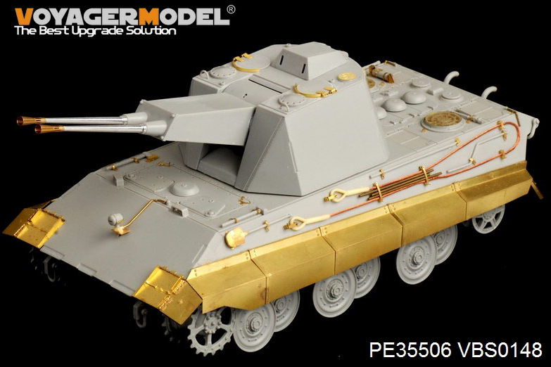 Voyager Model PE35506 WWII German E-50 FlaKpanzer For TRUMPETER 01537 1/35 – image 2