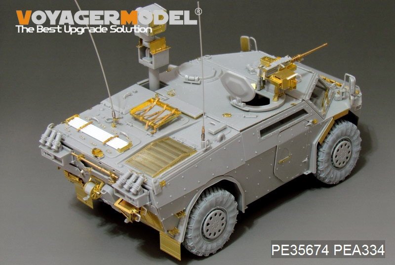 Modèle Voyager PE35674 Fennek allemand moderne LGS - Version néerlandaise (pour TRUMPETER 05533) 1/35 – image 2
