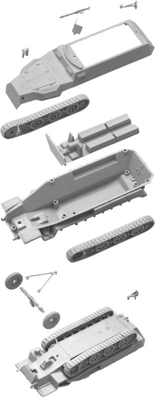 Italeri 7516 Sd.Kfz. 251/1 Ausf. C 1/72 – Bild 3