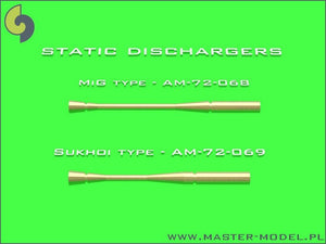 Master AM-72-068 Static dischargers - type used on MiG jets (14pcs) – zdjęcie 3