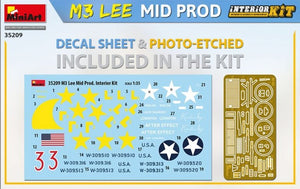 MiniArt 35209 M3 Lee Mid. Production w/interior kit 1/35 – image 5