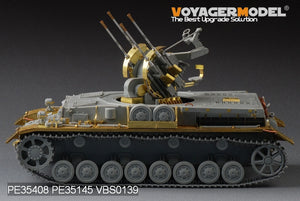 Voyager Model PE35408 WWII German Panzer IV ausf G 20mm Flakpanzer IV &amp;quot;Wirbelwind&amp;quot; For DRAGON 6342 1/35 – image 7