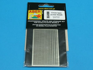 Aber 35A108 Cross type screw heads 1/35 – imagen 4