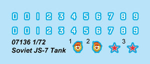 Trumpeter 07136 Soviet JS-7 Tank 1/72 – image 2