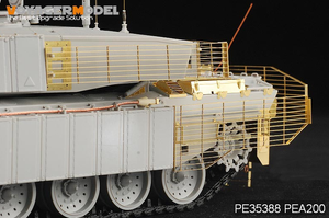 Voyager Model PEA200 Modern British Challenger 2 MBT slat amour (For TRUMPETER 001522) 1/35 – zdjęcie 7