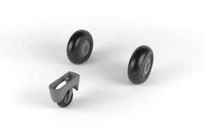 Armory Models AW48205 Dornier Do 17M/P/Z, Do 215 wheels w/weighted tires 1/48 – zdjęcie 6