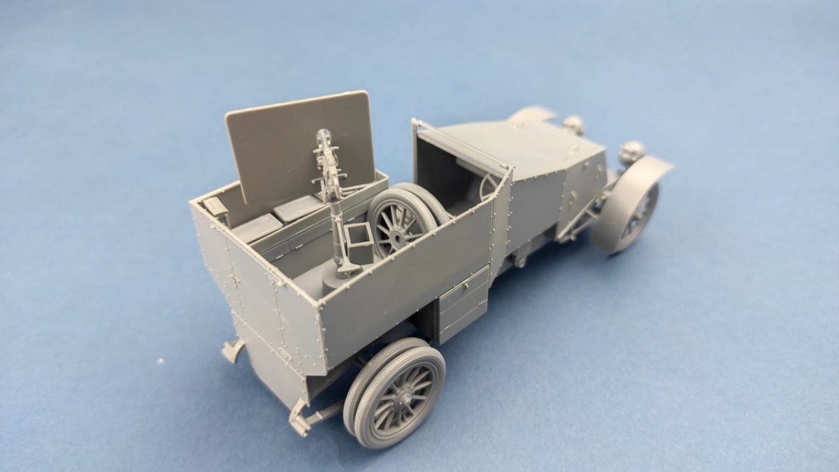 Copper State Models 35013 French Armored Car Modele 1914 (Type ED) 1/35 – zdjęcie 4