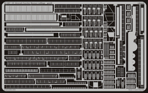 Eduard 53007 US Aircraft Carrier Hornet railings 1/350 Trumpeter – zdjęcie 2