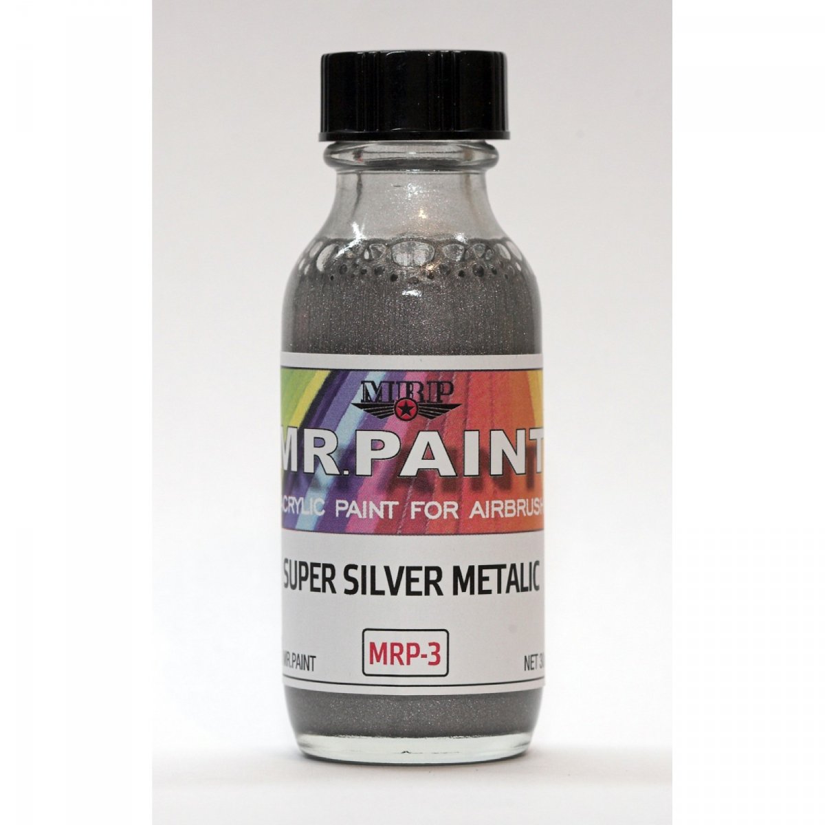 MR. Paint MRP-003 Super Silver Metalic 30ml – zdjęcie 2