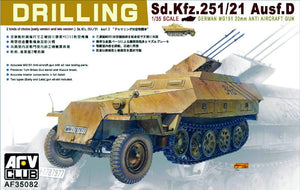 AFV Club 35082 Sd.Kfz. 251/21 ausf.D Drilling 1/35