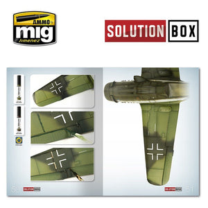 AMMO of Mig Jimenez 6502 WWII LUFTWAFFE LATE FIGHTERS SOLUTION BOOK (Multilingual) – zdjęcie 7