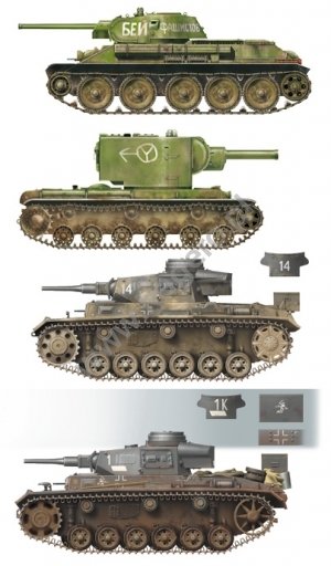 Kagero 15025 Barbarossa 1941 (kalkomania) EN/PL – zdjęcie 3