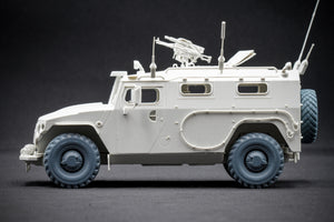 ScaleX WM 35016 GAZ Tiger V2 (with shield) Ordinary wheel set (for Meng) 1/35