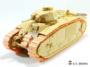 ET Model P35-019 WWII French Battle Tank B1 bis Workable Track ( 3D Printed ) 1/35 – image 5