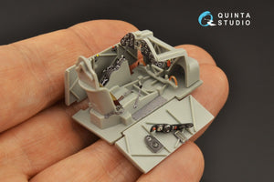 Quinta Studio QD48230 Fiat CR.42 3D-Printed &amp;amp; coloured Interior on decal paper (Italeri) 1/48 – zdjęcie 12