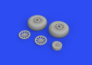 Eduard 648647 P-51D wheels block tread 2 EDUARD 1/48 – image 3