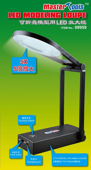 Trumpeter 09959 LED modeling loupe – image 2