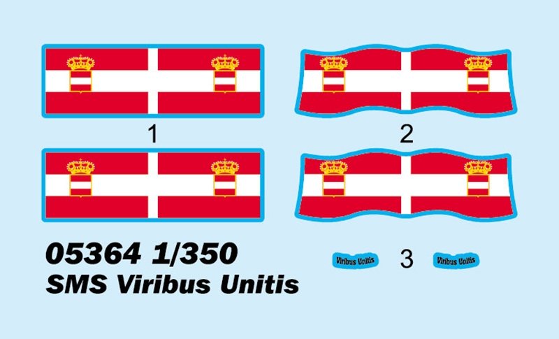Trumpeter 05364 SMS Viribus Unitis 1/350 – zdjęcie 2