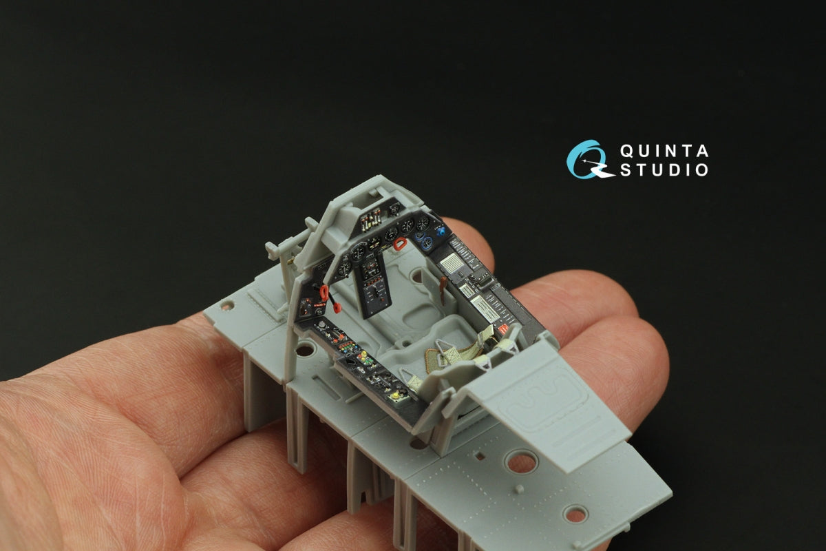 Quinta Studio QD32221 FW 190A-4 3D-Printed coloured Interior on decal paper (Zoukei Mura SWS) 1/32 – zdjęcie 9