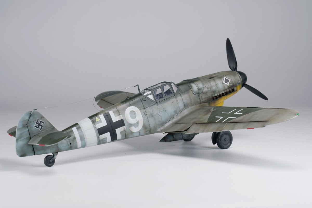 Border Model BF-001 Messerschmitt BF109G-6 &amp;quot;Gustav&amp;quot; 1/35 – immagine 14