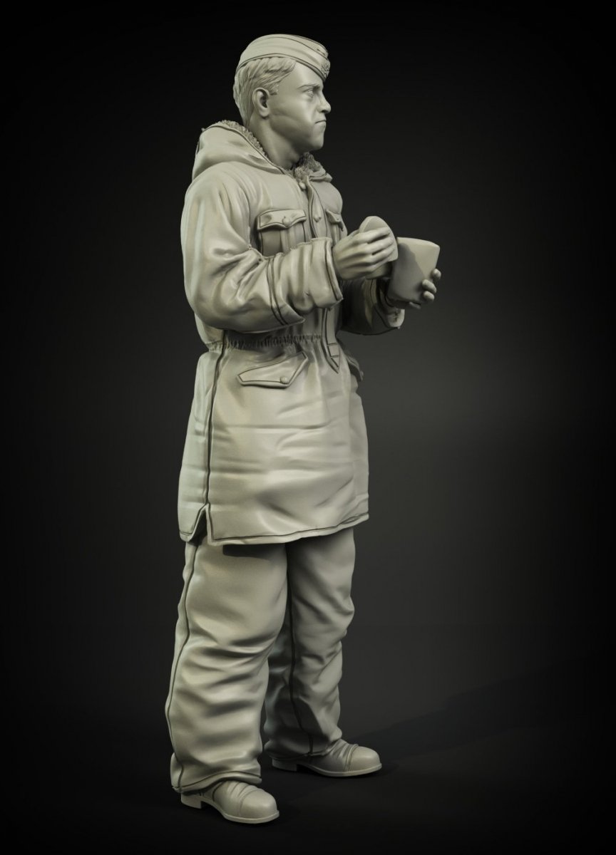 Panzer Art FI35-067 Waffen-SS Anorakanzug at rest No.2 1/35 – image 3