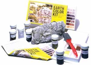 Woodland Scenics WC1215 Earth Colour Kit zestaw pigmentów – zdjęcie 2