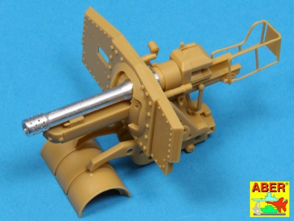 Aber 35L-139 Barrel for hungarian 40/43M Zrinyi 105mm assault gun Bronco 1/35 – zdjęcie 5