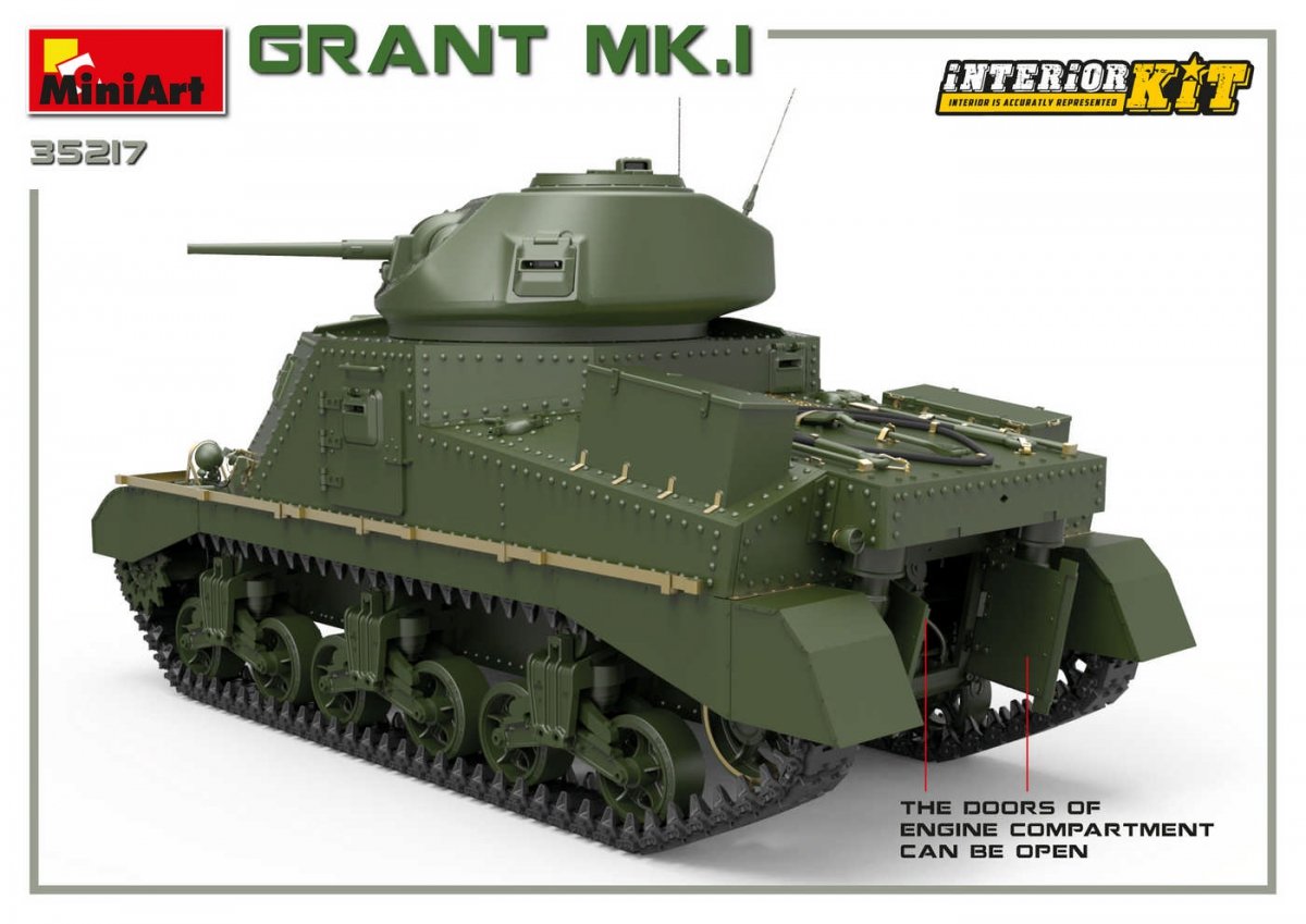 MiniArt 35217 Grant Mk.I w/interior 1/35 – image 8